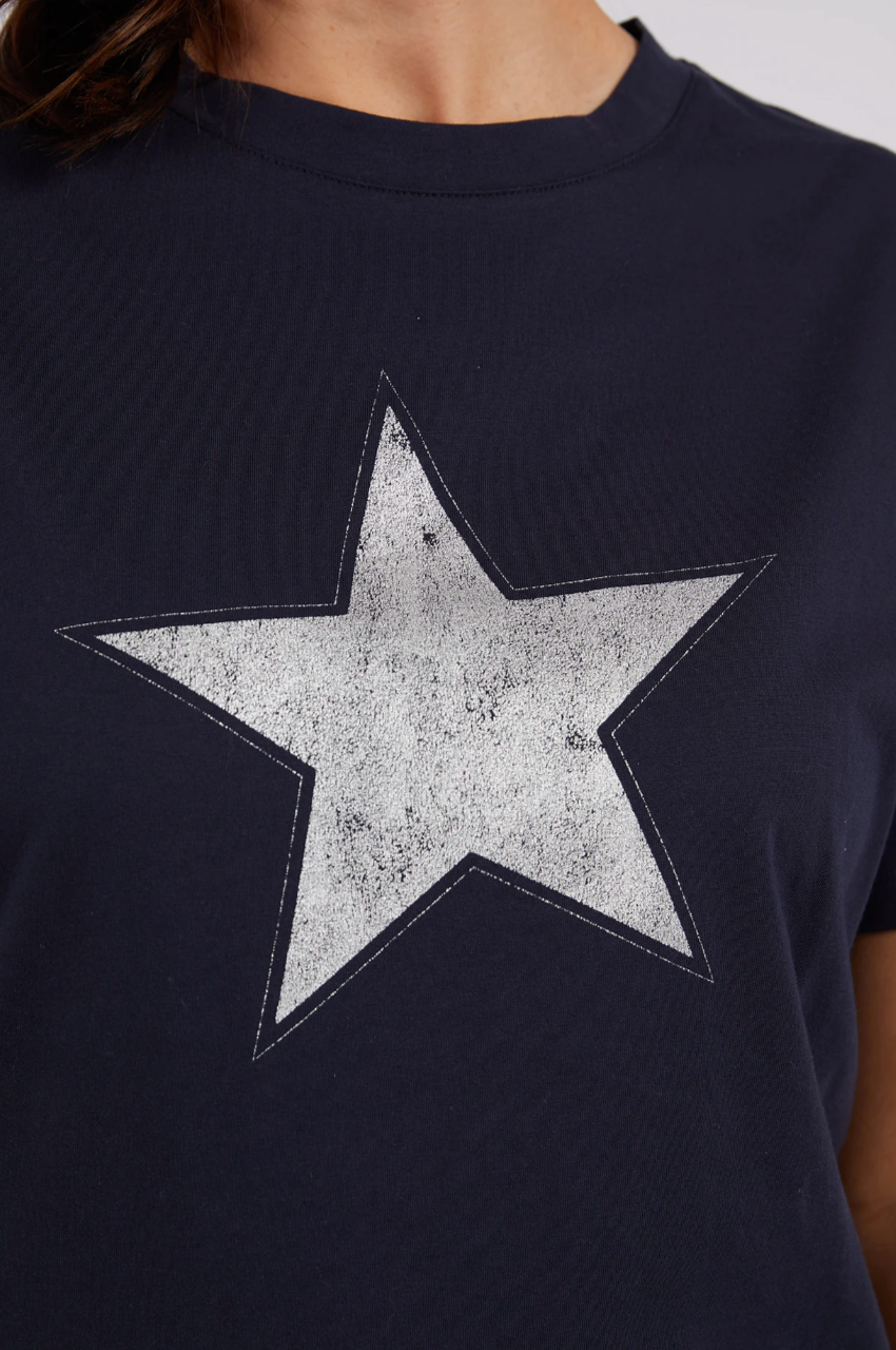 Sparkle Star Tee in Navy Sparkle Star Tee in Navy